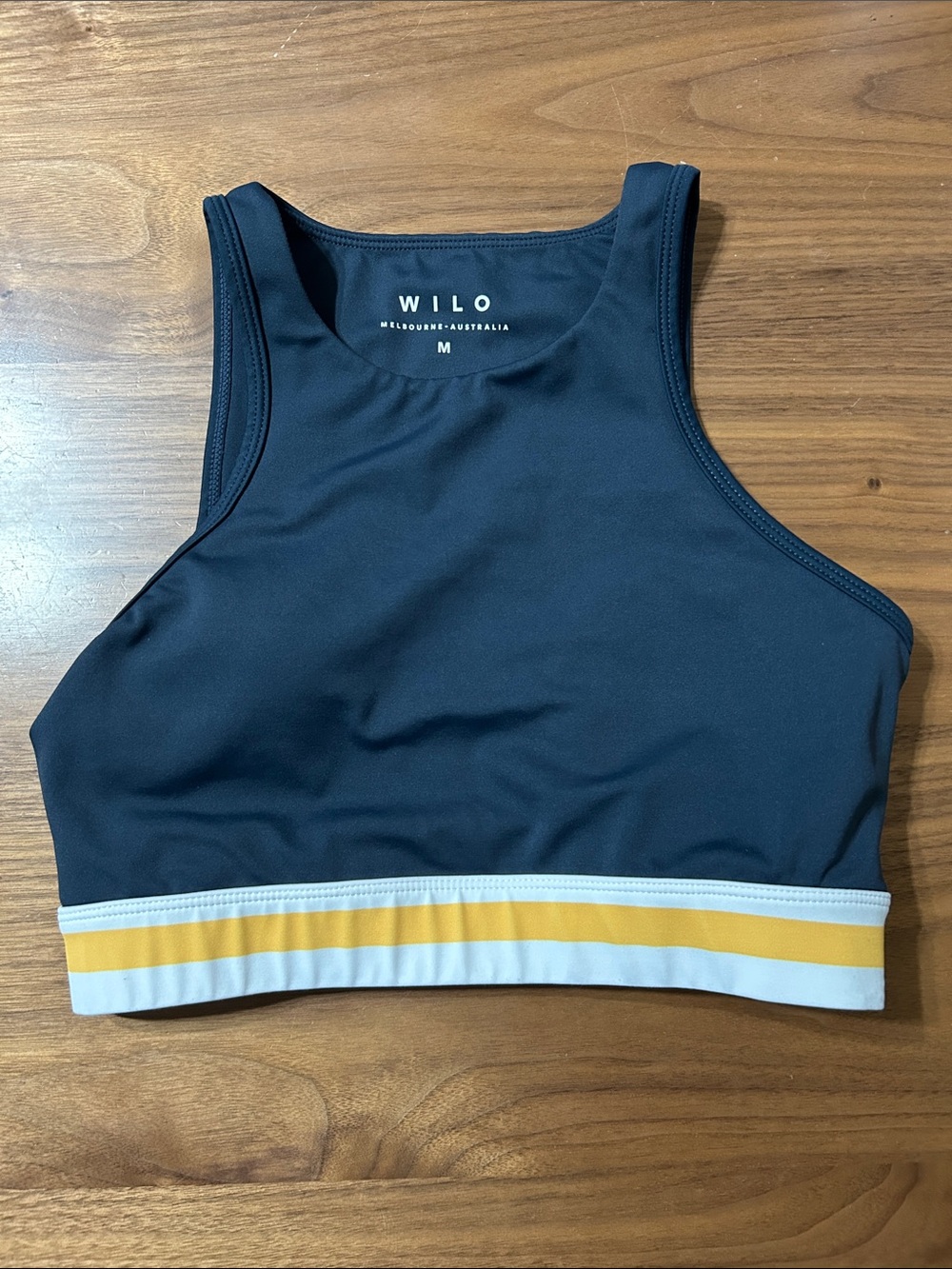 Wilo The Label High-Neck Sports Bra Size Medium